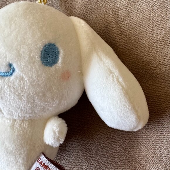 NWT Sanrio Cinnamoroll Nikonui Mascot Plush Doll Keychain LE from Japan, White - Picture 7 of 15